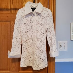 SARA I. White Blouse/Button up